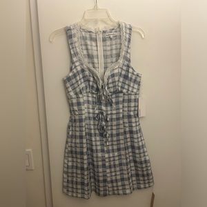 Reformation Reia Linen Dress, color Jodie. Size 4. Brand new with tags.